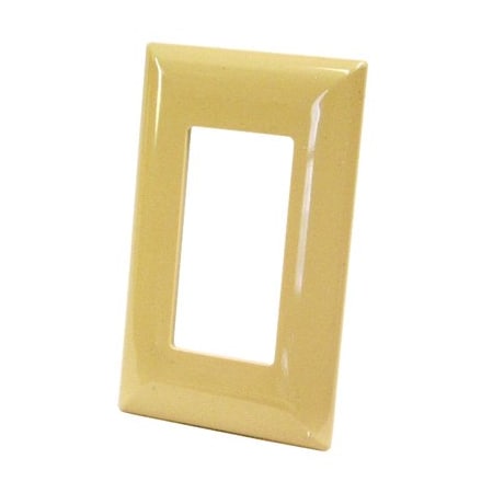 Us Hardware 1G IVY Plas Wall Plate E-104C